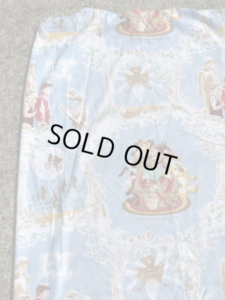 E.T.のツインサイズのヴィンテージBoxシーツ