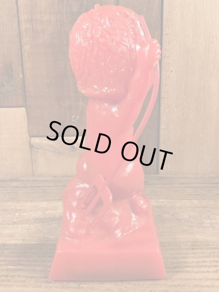 レッドデビルのシリスカルプのビンテージメッセージドール