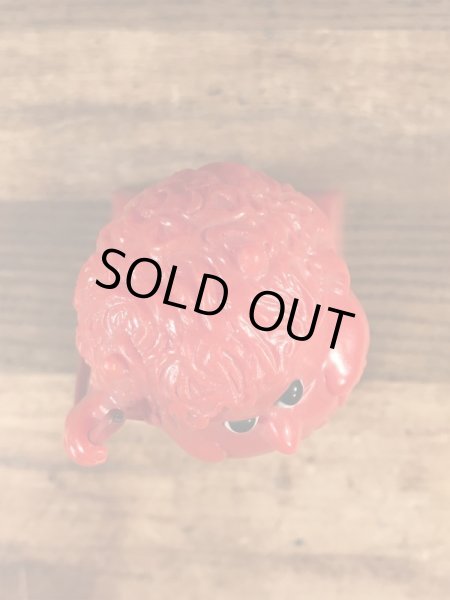 レッドデビルのシリスカルプのビンテージメッセージドール