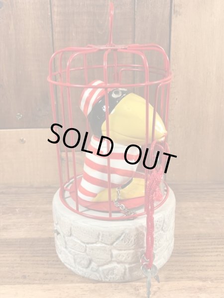 プリズナーオブラブのオルゴールのビンテージ貯金箱フィギュア