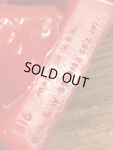 レッドデビルのシリスカルプのビンテージメッセージドール