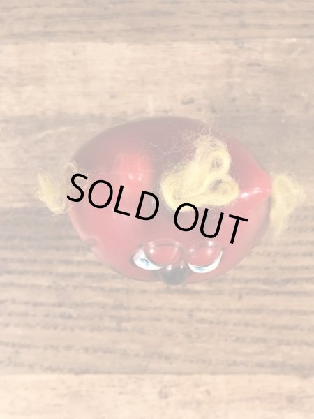 レッドデビルの猫のビンテージメッセージドール