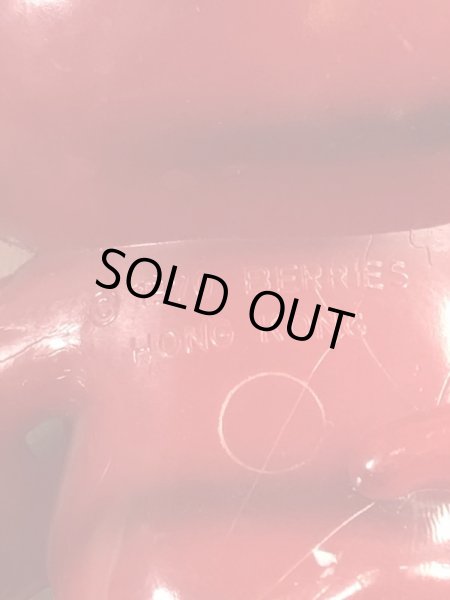 レッドデビルの猫のビンテージメッセージドール