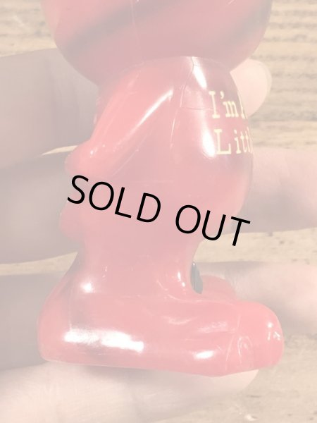 デビルキャットのシリスカルプのヴィンテージメッセージドール