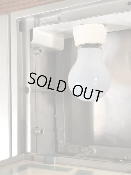 Exitのファイバーグラスのビンテージライトアップサイン