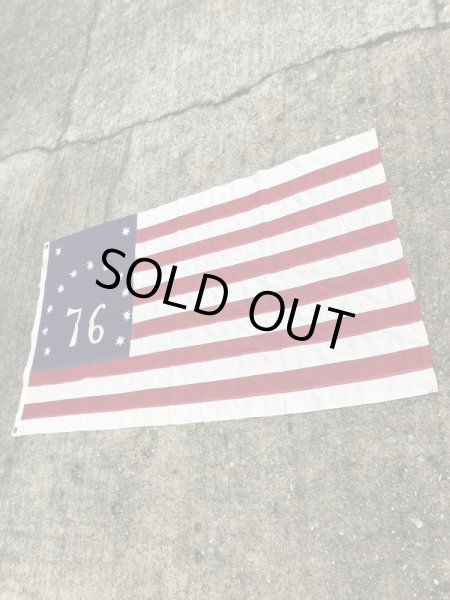 76のベニントンフラッグのビンテージアメリカ国旗