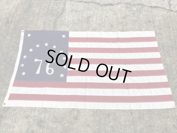 76” Bicentennial 13 Star American Cotton Flag ベニントンフラッグ