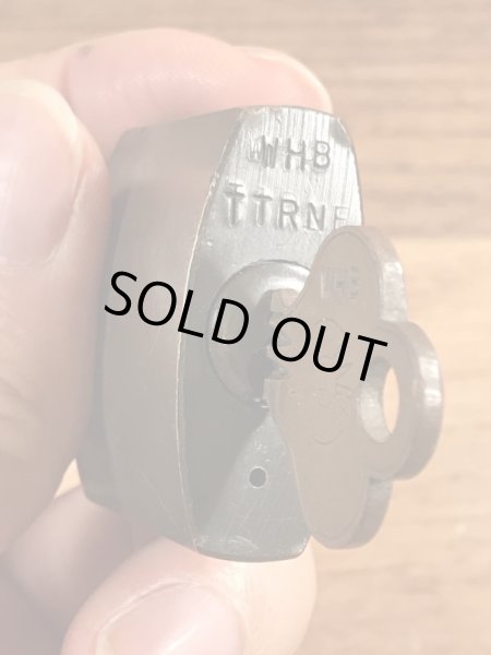 U.S. Setのブラス製のヴィンテージパドロック