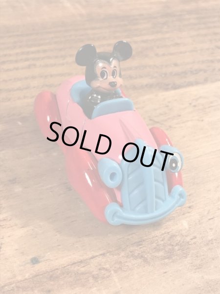 ディズニーのミッキーマウスのビンテージミニカー