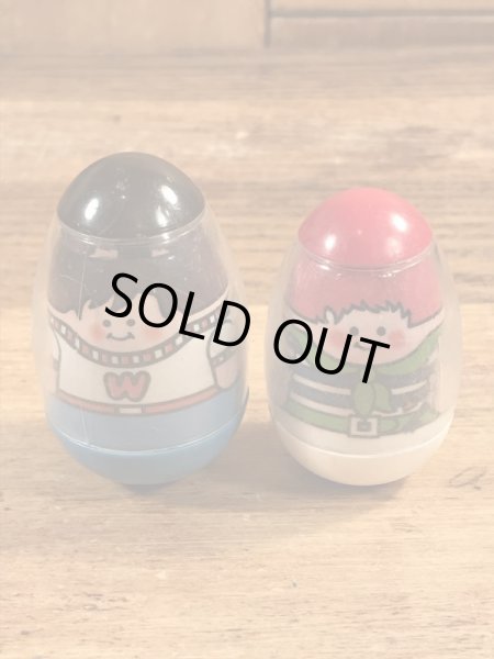 起き上がりこぶしのウィーブルズのヴィンテージトイ