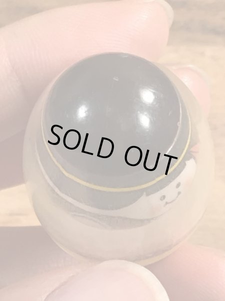 狩人のウィーブルズのビンテージ起き上がりこぶし