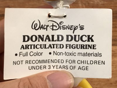 画像1: Disney “Donald Duck” Articulated Figurine　ドナルドダック　ビンテージ　フィギュア　70年代