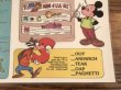 Disneyのミッキー&ミニーマウスのヴィンテージプレースマット