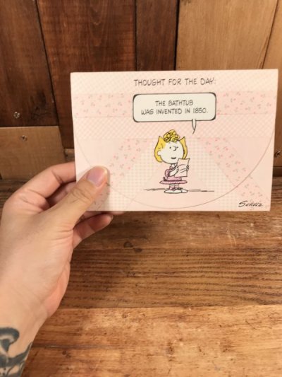 画像3: Hallmark Snoopy “Sally Brown” Greeting Card　サリーブラウン　ビンテージ　グリーティングカード　70〜80年代