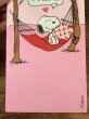 ホールマーク社製のスヌーピーのヴィンテージバレンタインカード