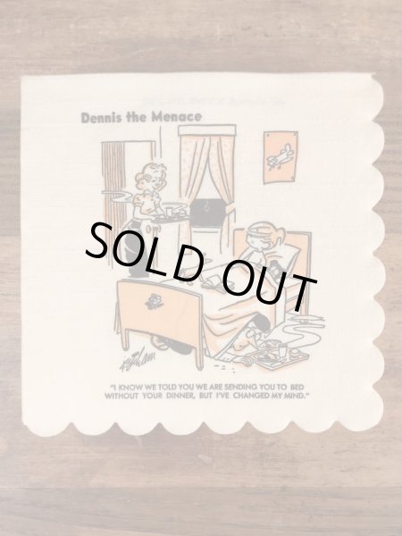 わんぱくデニスの50年代のヴィンテージペーパーナプキン