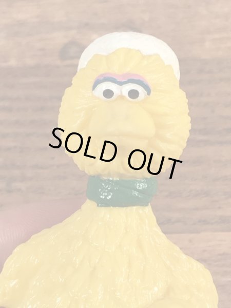 セサミストリートのビッグバードのビンテージPVC製フィギュア