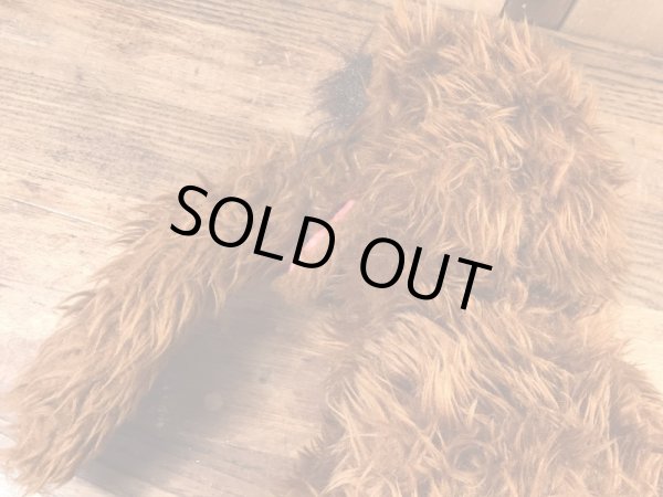 セサミストリートのスナッフィーのビンテージぬいぐるみ