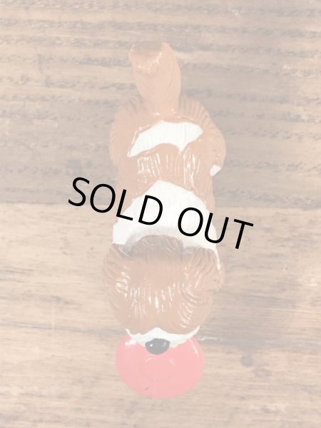 セサミストリートのバークレーのビンテージPVC製フィギュア