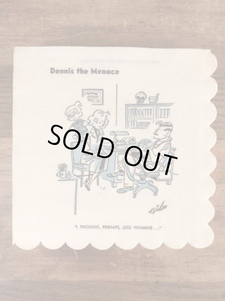 わんぱくデニスの50年代のビンテージ紙ナプキン