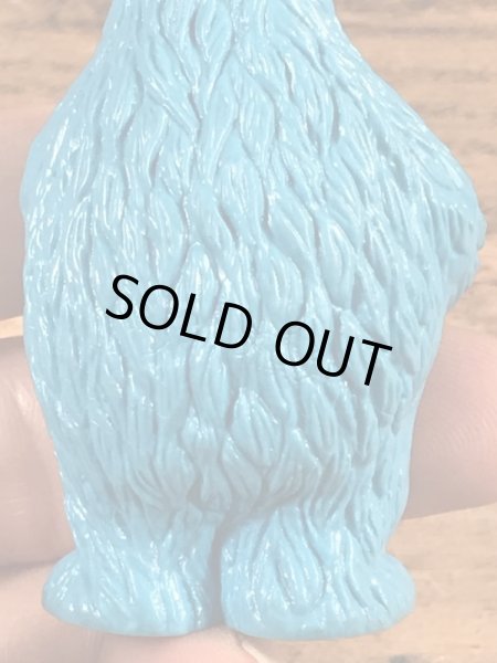 セサミストリートのクッキーモンスターのヴィンテージPVCフィギュア