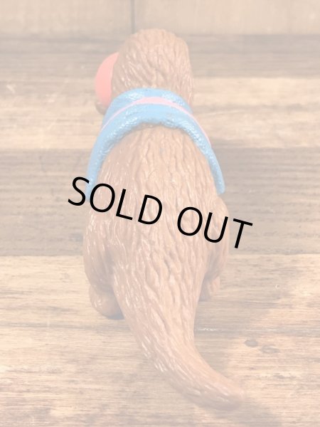 セサミストリートのスナッフィーのヴィンテージPVCフィギュア