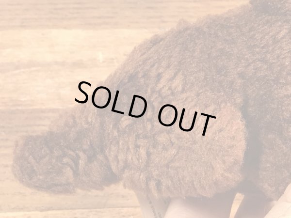 セサミストリートのスナッフィーのビンテージぬいぐるみ