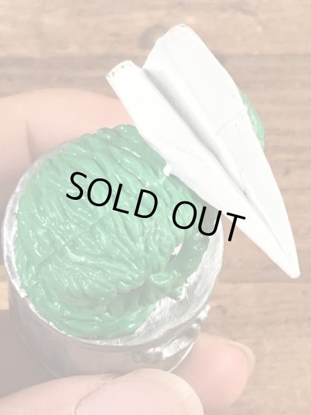 セサミストリートのオスカーのビンテージPVC製フィギュア