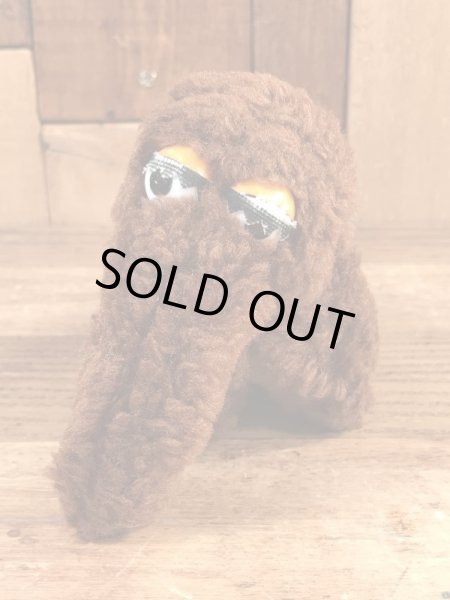 セサミストリートのスナッフィーのヴィンテージプラッシュドール