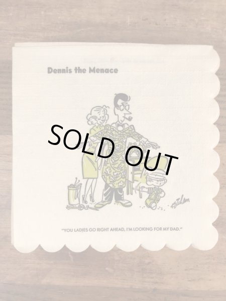 わんぱくデニスの50年代のヴィンテージペーパーナプキン