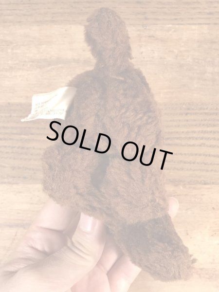 セサミストリートのスナッフィーのヴィンテージプラッシュドール