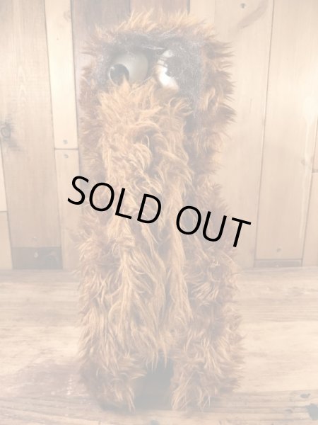 セサミストリートのスナッフィーのヴィンテージプラッシュドール