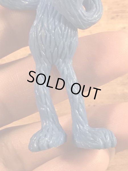 セサミストリートのグローバーのヴィンテージPVCフィギュア