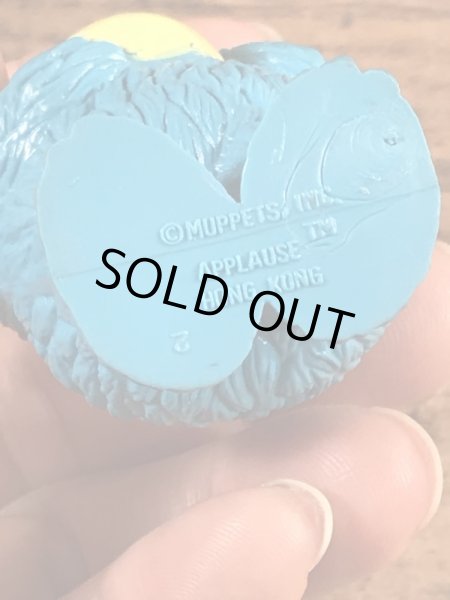 セサミストリートのクッキーモンスターのヴィンテージPVCフィギュア