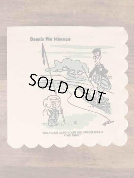 わんぱくデニスの50年代のビンテージ紙ナプキン