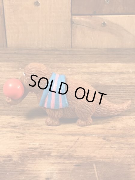 セサミストリートのスナッフィーのヴィンテージPVCフィギュア