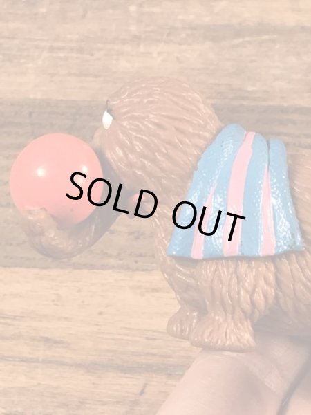 セサミストリートのスナッフィーのヴィンテージPVCフィギュア