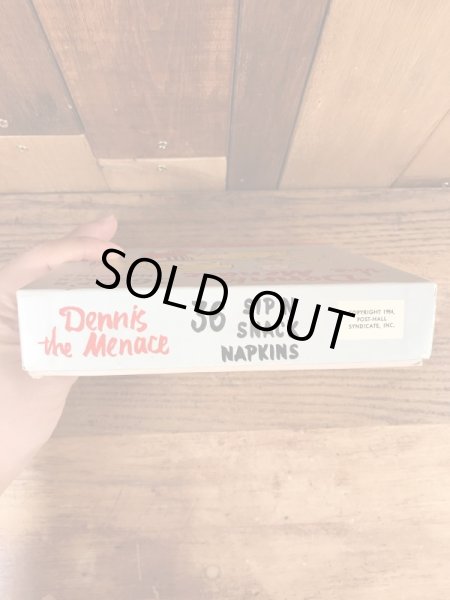 わんぱくデニスの50年代のビンテージ紙ナプキン