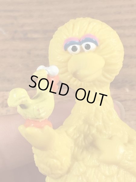 セサミストリートのビッグバードのビンテージPVC製フィギュア