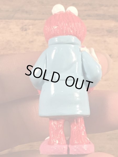 セサミストリートのエルモのビンテージPVC製フィギュア