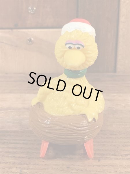 セサミストリートのビッグバードのビンテージPVC製フィギュア