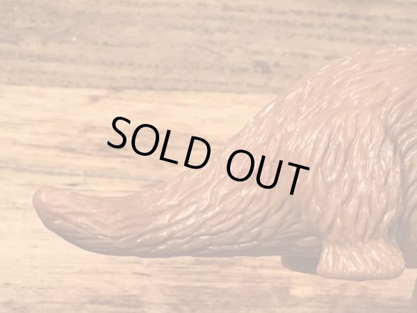 セサミストリートのスナッフィーのビンテージPVC製フィギュア