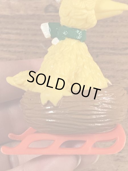 セサミストリートのビッグバードのビンテージPVC製フィギュア