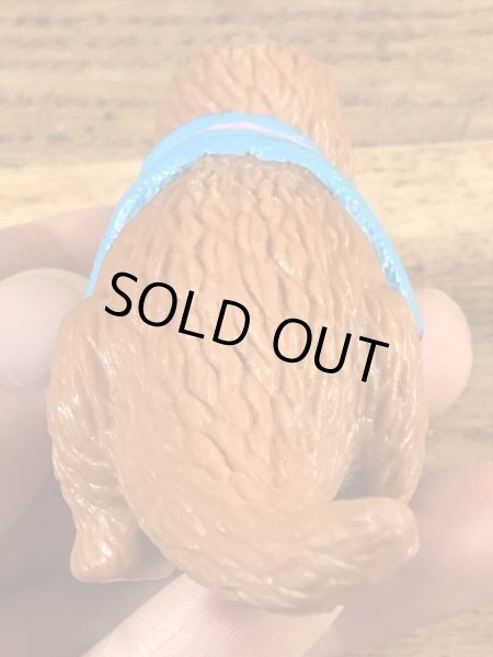 セサミストリートのスナッフィーのヴィンテージPVCフィギュア