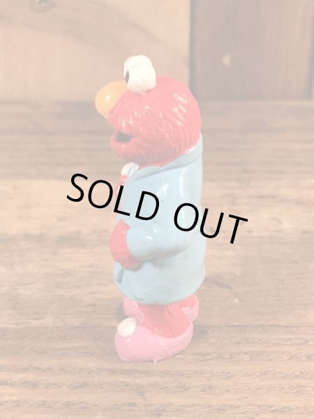 セサミストリートのエルモのヴィンテージPVCフィギュア