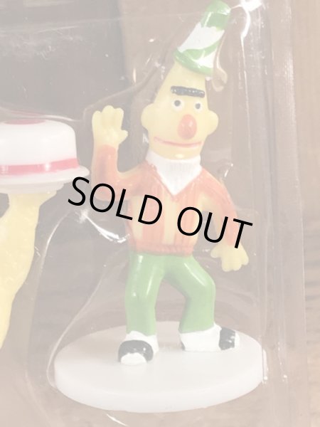 セサミストリートのブリスターセットのヴィンテージPVCフィギュア