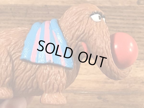 セサミストリートのスナッフィーのヴィンテージPVCフィギュア