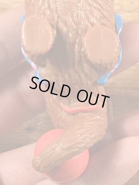 セサミストリートのスナッフィーのヴィンテージPVCフィギュア