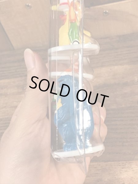 セサミストリートのブリスターセットのヴィンテージPVCフィギュア