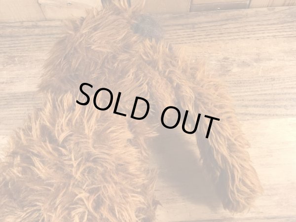 セサミストリートのスナッフィーのビンテージぬいぐるみ